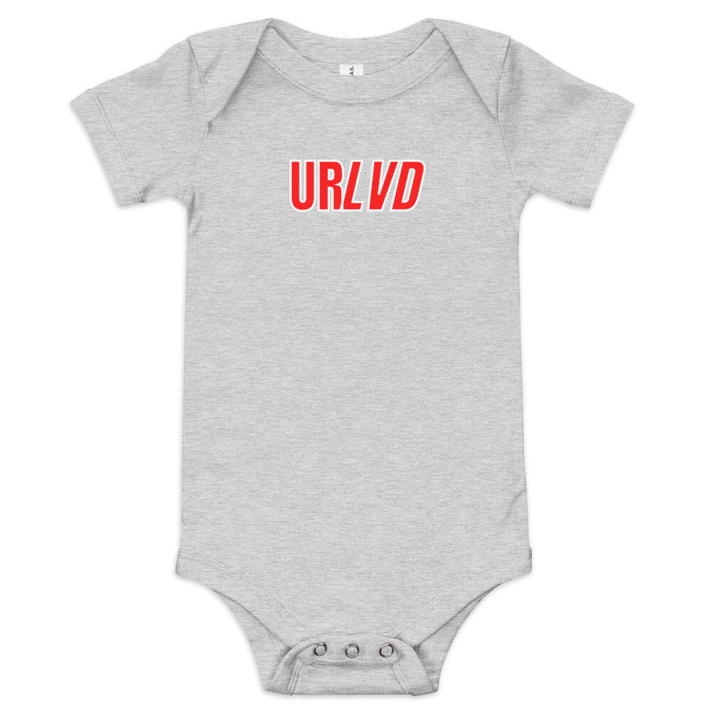 URLVD BABY "COLLEGIATE" ONESIE