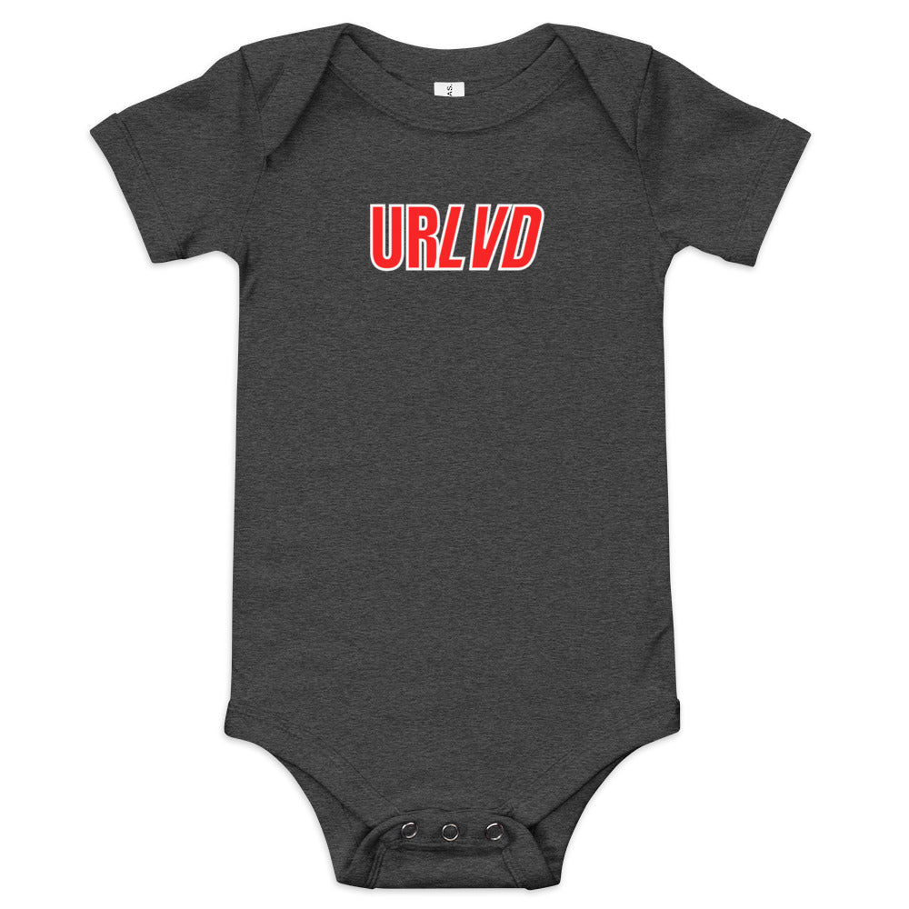 URLVD BABY "COLLEGIATE" ONESIE