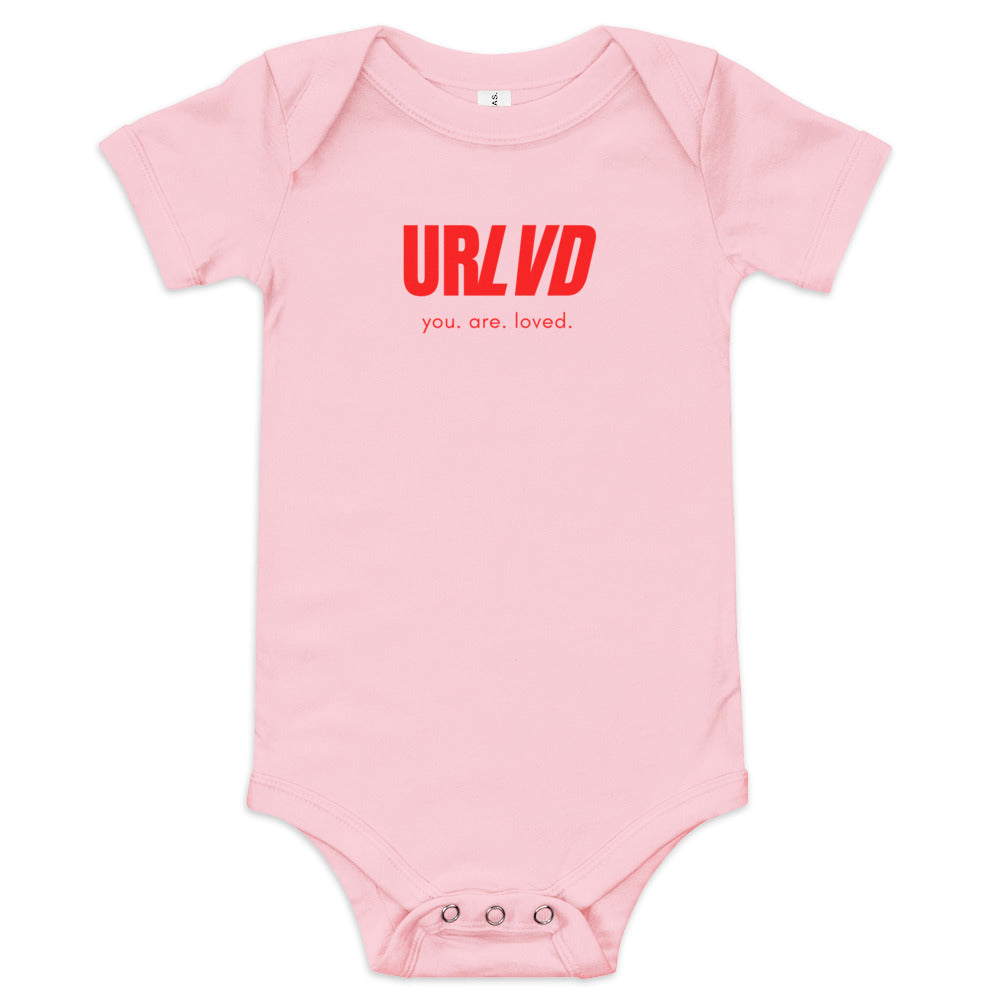 URLVD BABY "SIGNATURE" ONESIE