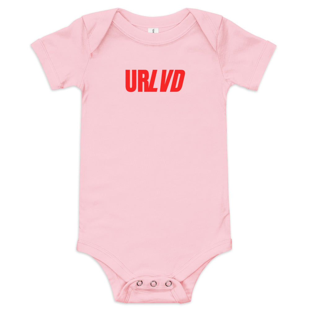 URLVD BABY "RED LABEL" ONESIE