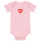 URLVD BABY "RED HEART" ONESIE
