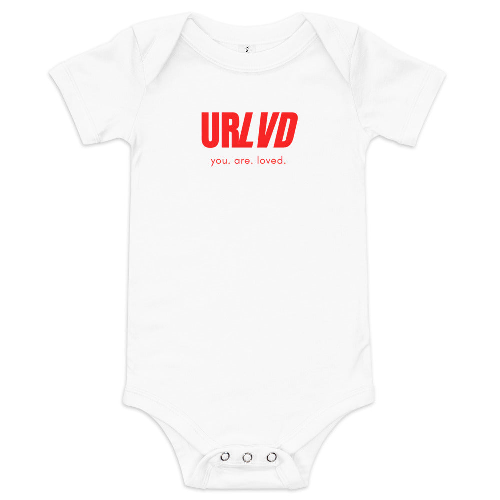 URLVD BABY "SIGNATURE" ONESIE