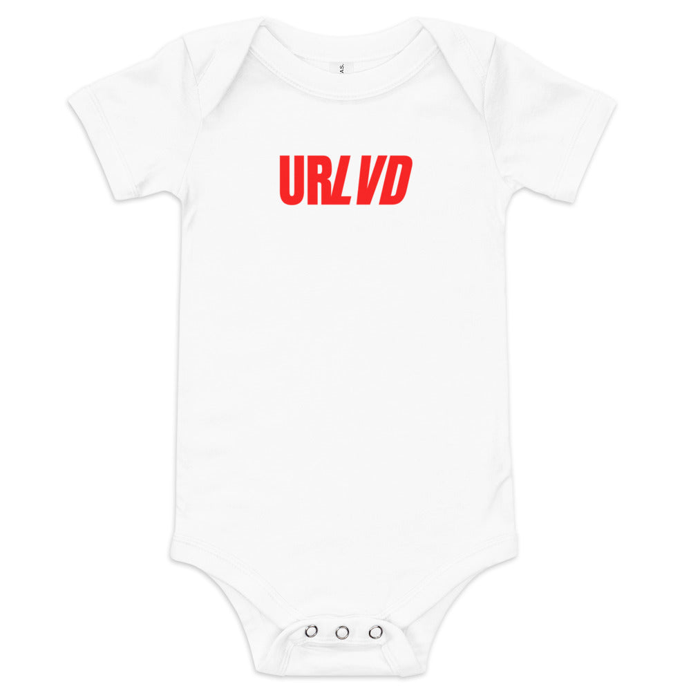 URLVD BABY "RED LABEL" ONESIE
