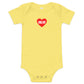 URLVD BABY "RED HEART" ONESIE