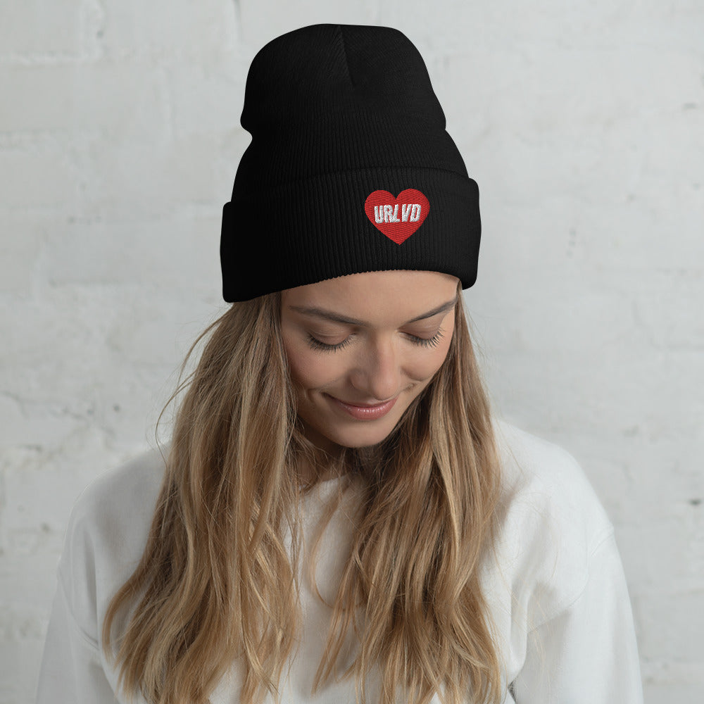 URLVD “RED HEART” BEANIE