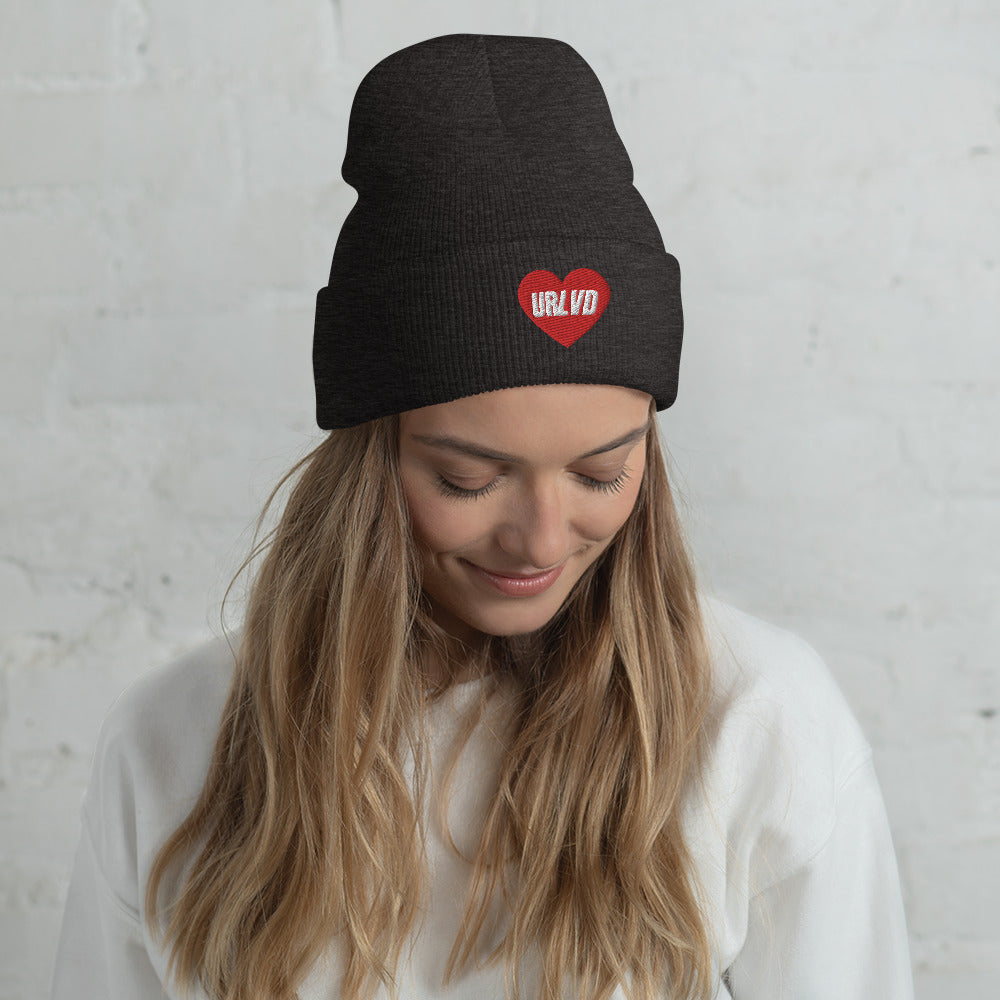 URLVD “RED HEART” BEANIE