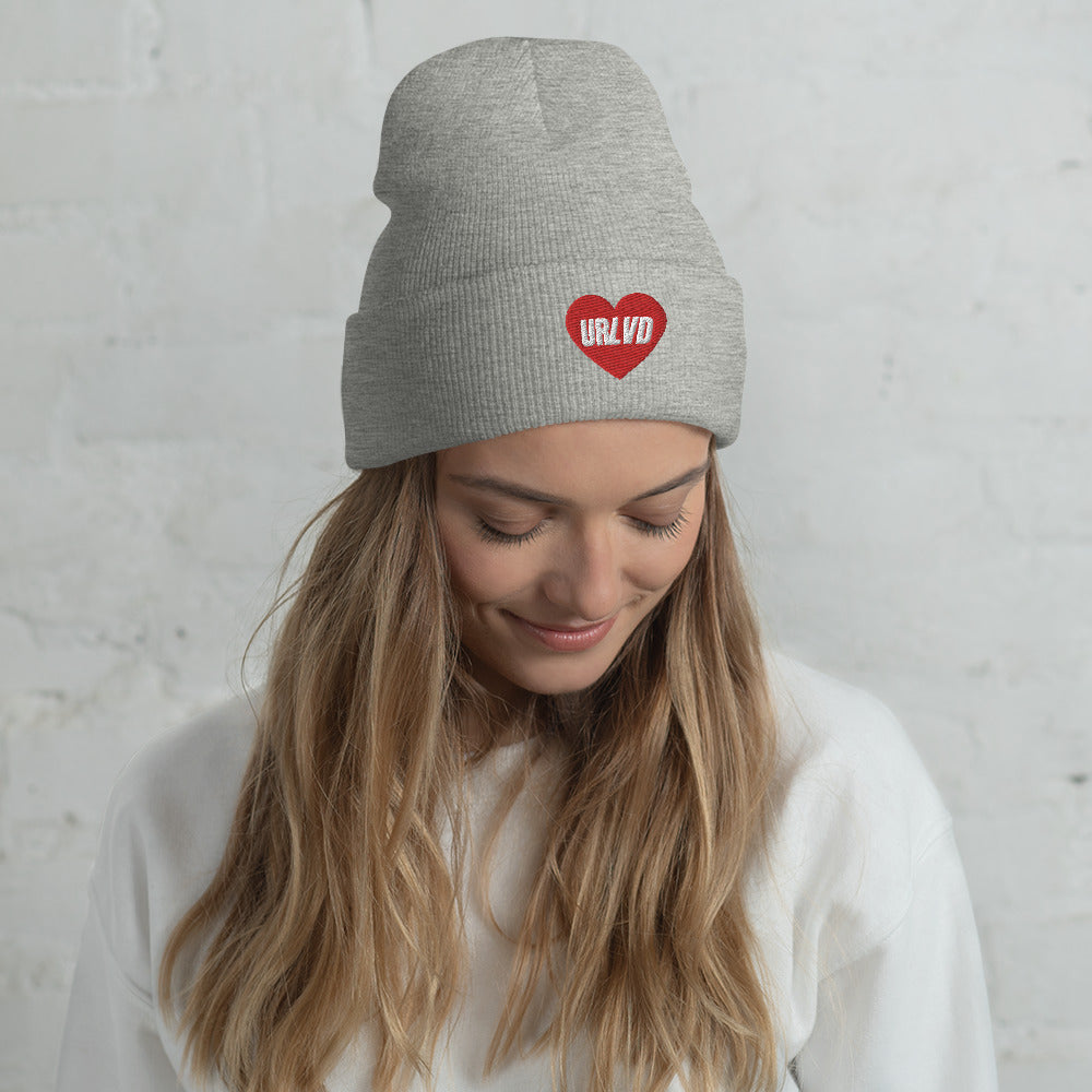 URLVD “RED HEART” BEANIE