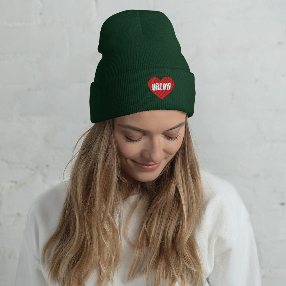 URLVD “RED HEART” BEANIE