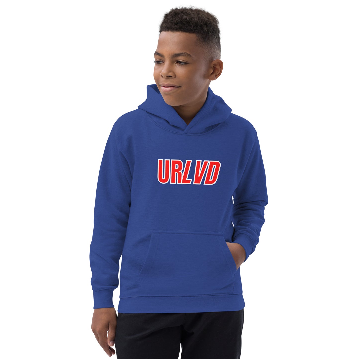 URLVD KIDS UNISEX "COLLEGIATE" YOUTH HOODIE