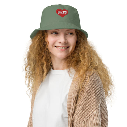 URLVD "RED HEART" BUCKET HAT