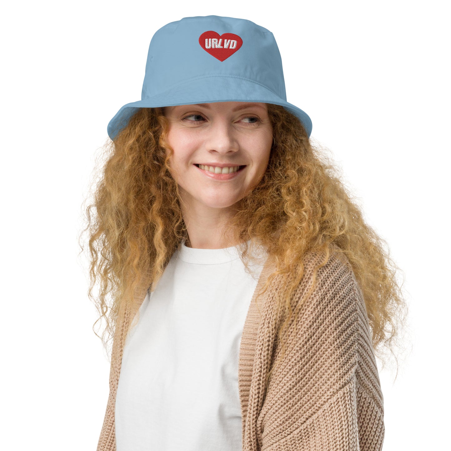 URLVD "RED HEART" BUCKET HAT
