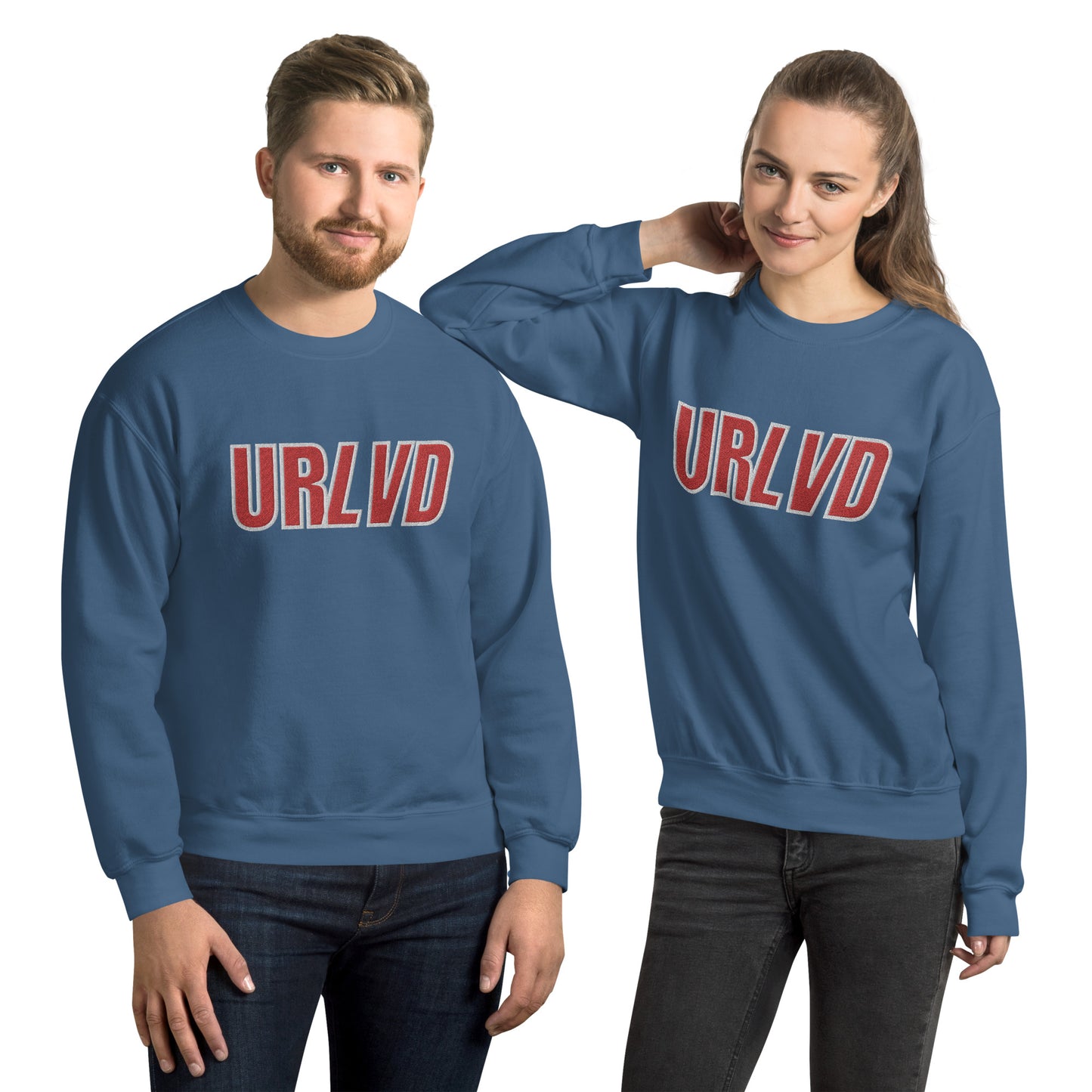 URLVD UNISEX “COLLEGIATE” CREWNECK