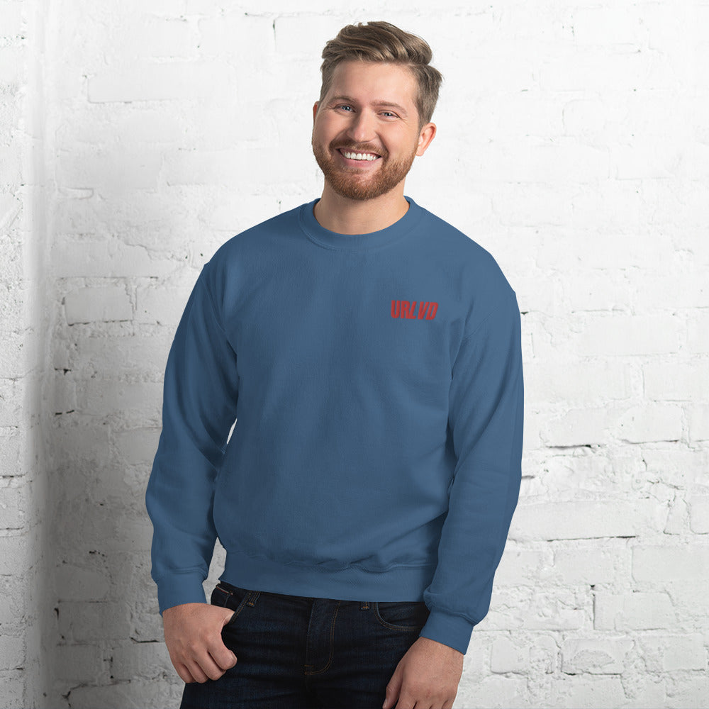 URLVD UNISEX “RED LABEL” CREWNECK