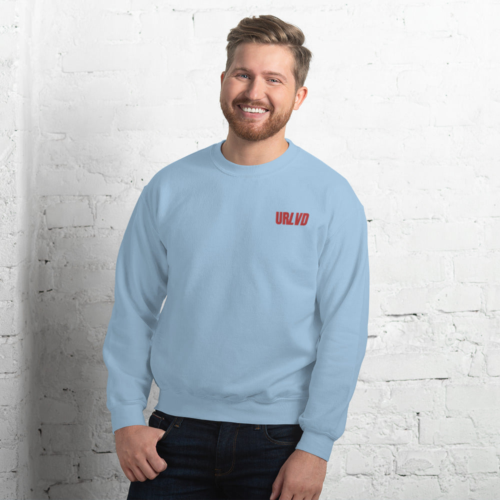 URLVD UNISEX “RED LABEL” CREWNECK