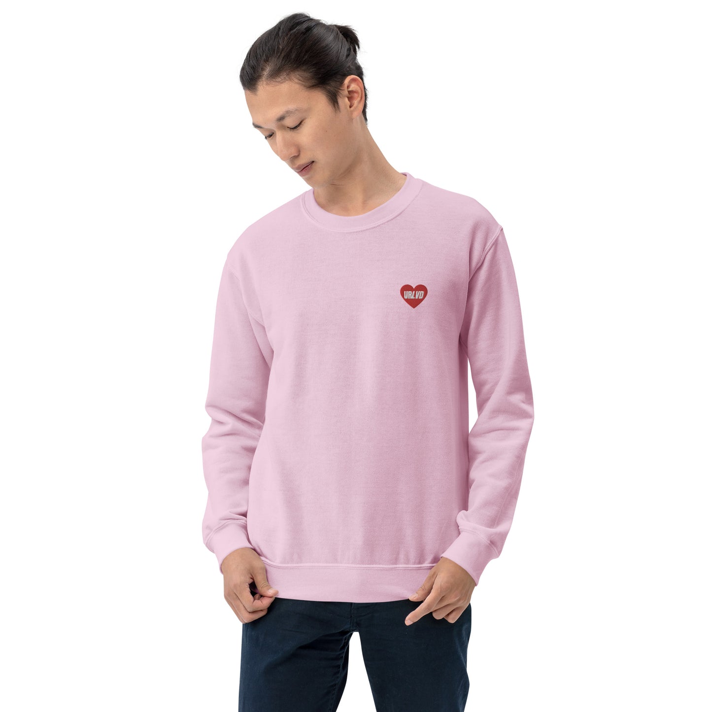 URLVD UNISEX “RED HEART” CREWNECK