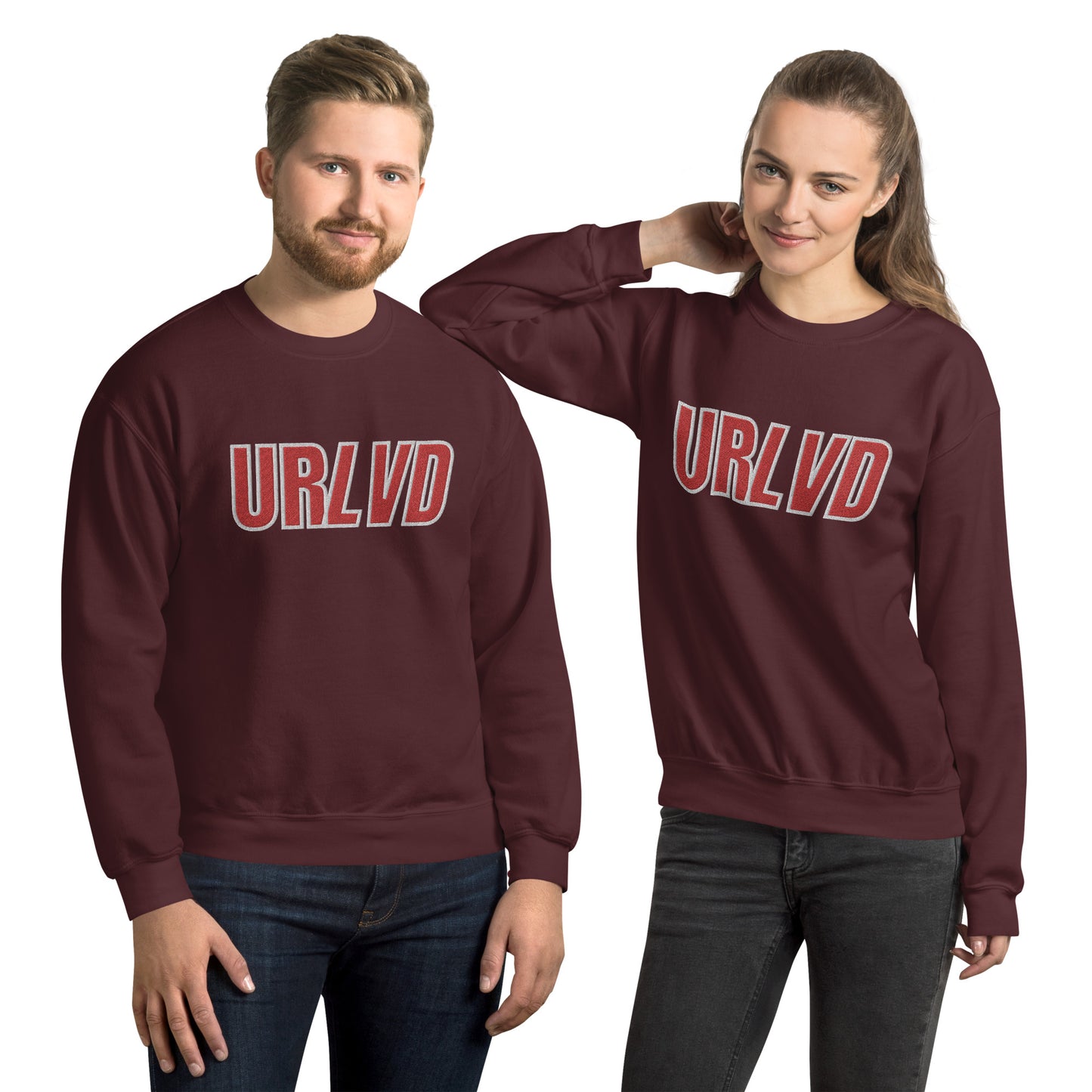 URLVD UNISEX “COLLEGIATE” CREWNECK