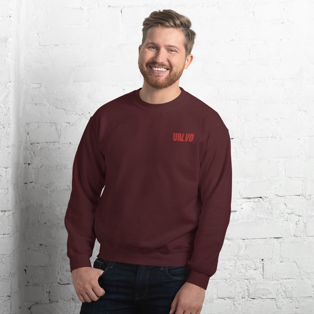 URLVD UNISEX “RED LABEL” CREWNECK