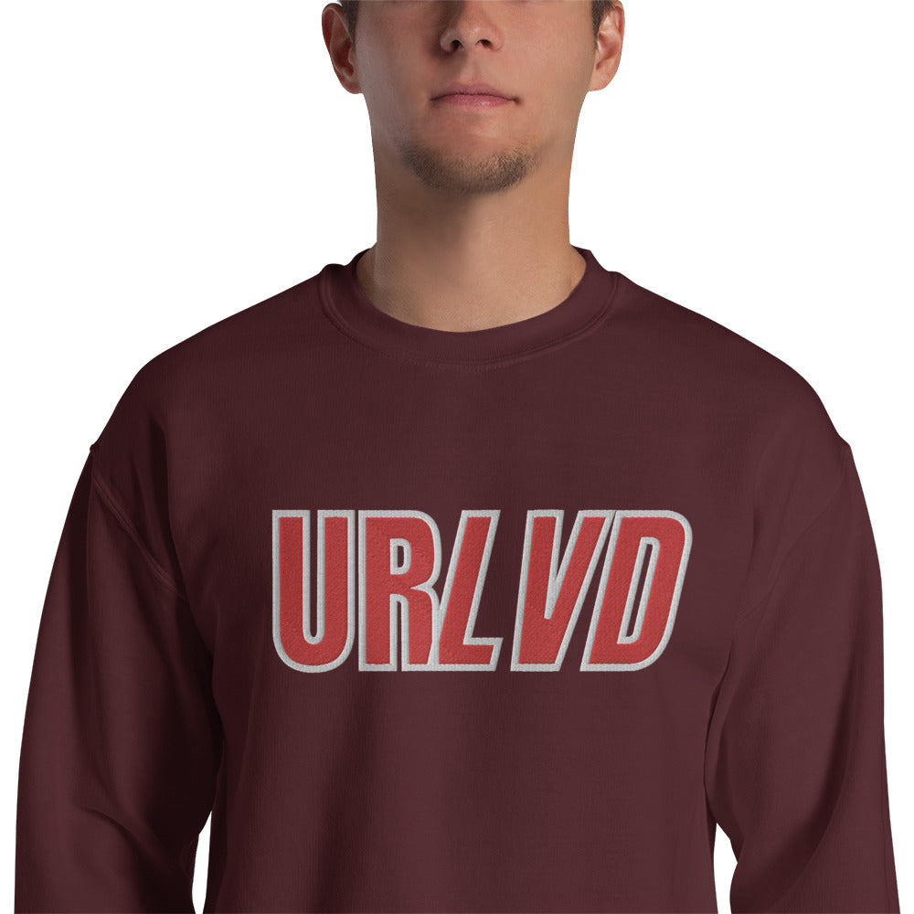 URLVD UNISEX “COLLEGIATE” CREWNECK