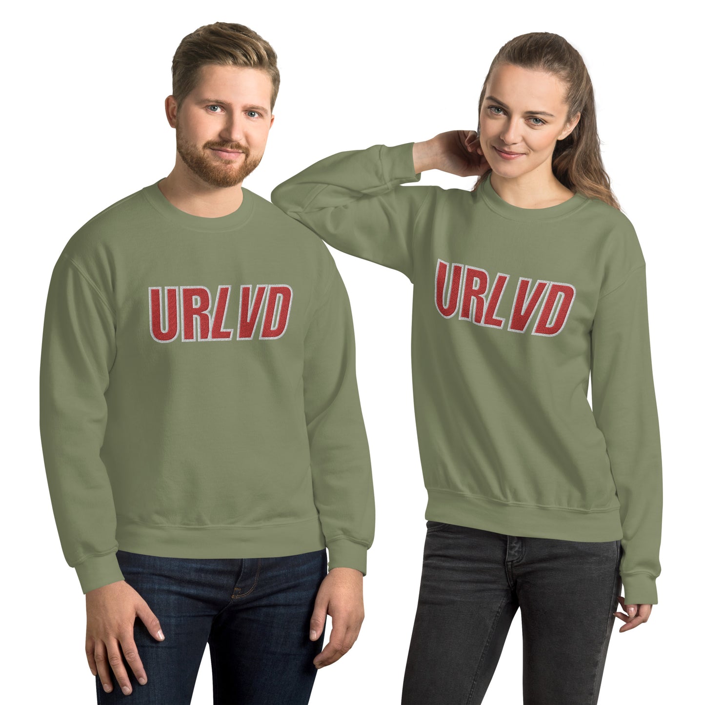URLVD UNISEX “COLLEGIATE” CREWNECK