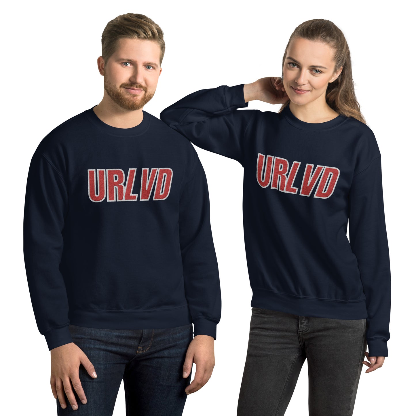 URLVD UNISEX “COLLEGIATE” CREWNECK