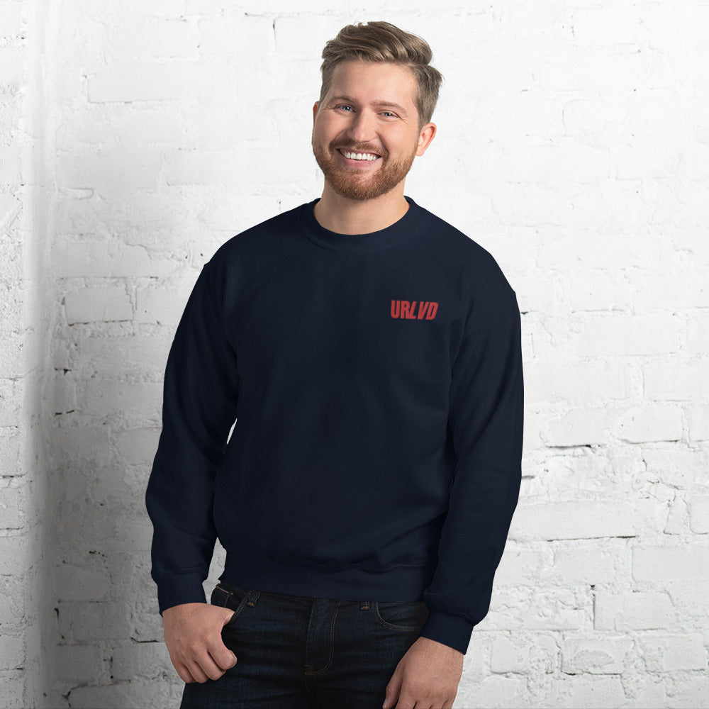 URLVD UNISEX “RED LABEL” CREWNECK