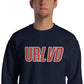 URLVD UNISEX “COLLEGIATE” CREWNECK