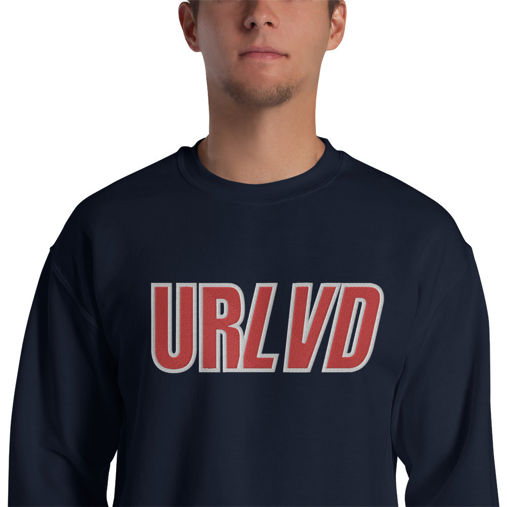 URLVD UNISEX “COLLEGIATE” CREWNECK
