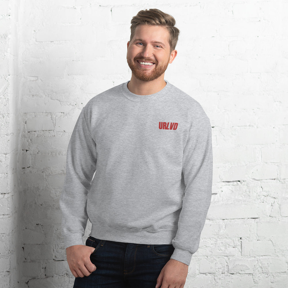 URLVD UNISEX “RED LABEL” CREWNECK