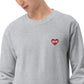 URLVD UNISEX “RED HEART” CREWNECK