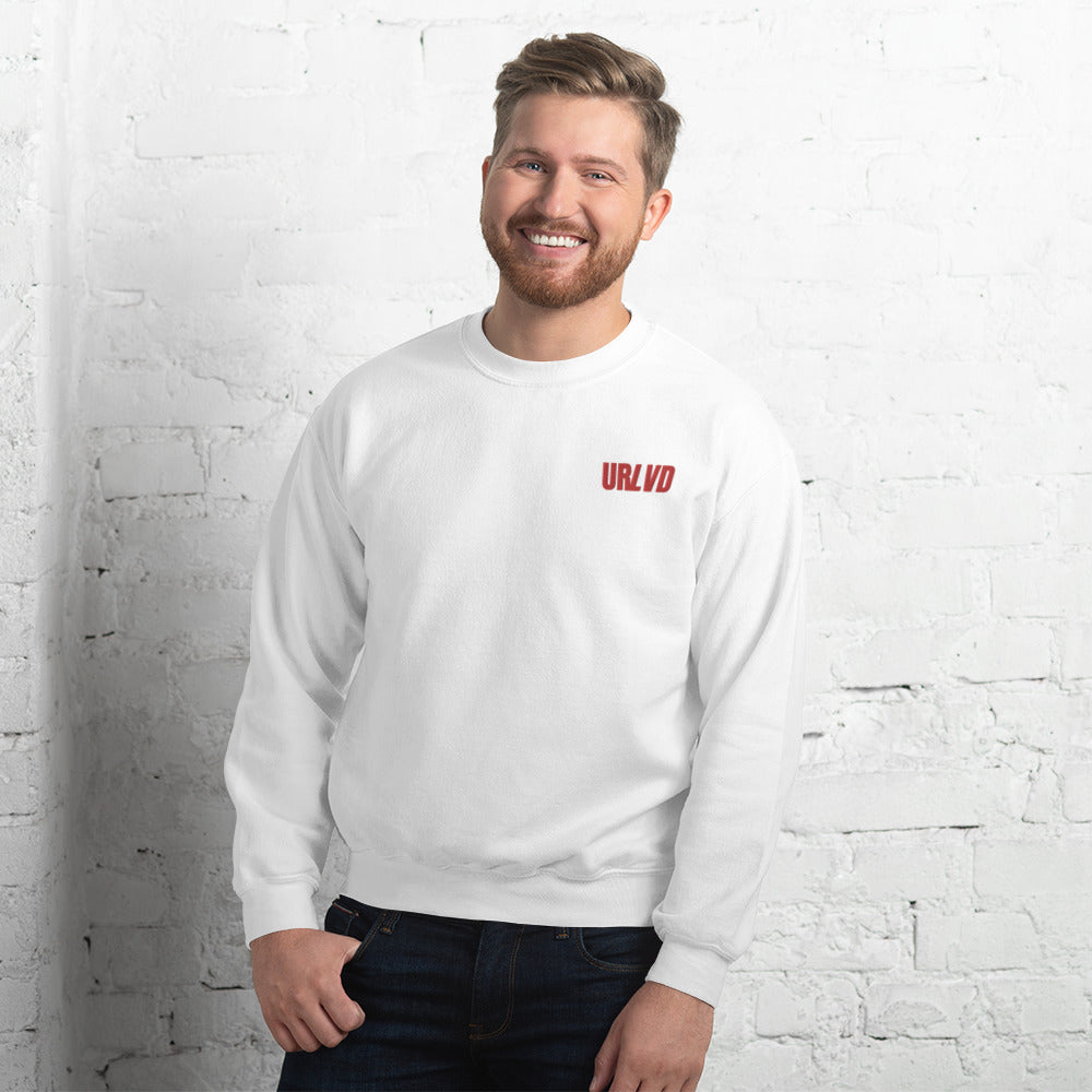 URLVD UNISEX “RED LABEL” CREWNECK