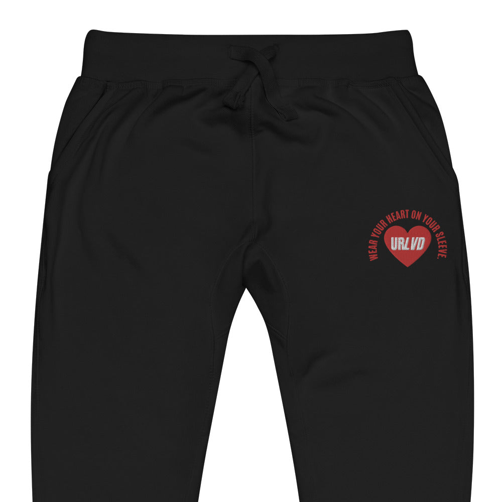 URLVD UNISEX “HEART ON SLEEVE” SWEATPANTS
