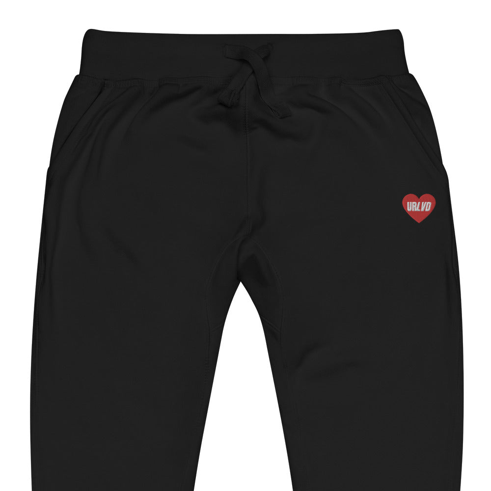 URLVD UNISEX “RED HEART” SWEATPANTS