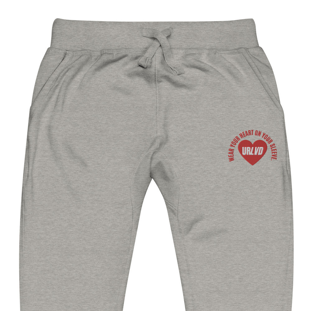 URLVD UNISEX “HEART ON SLEEVE” SWEATPANTS