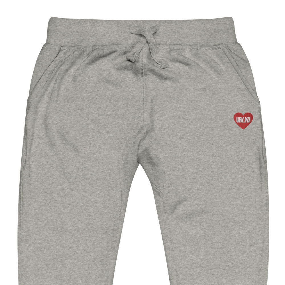 URLVD UNISEX “RED HEART” SWEATPANTS