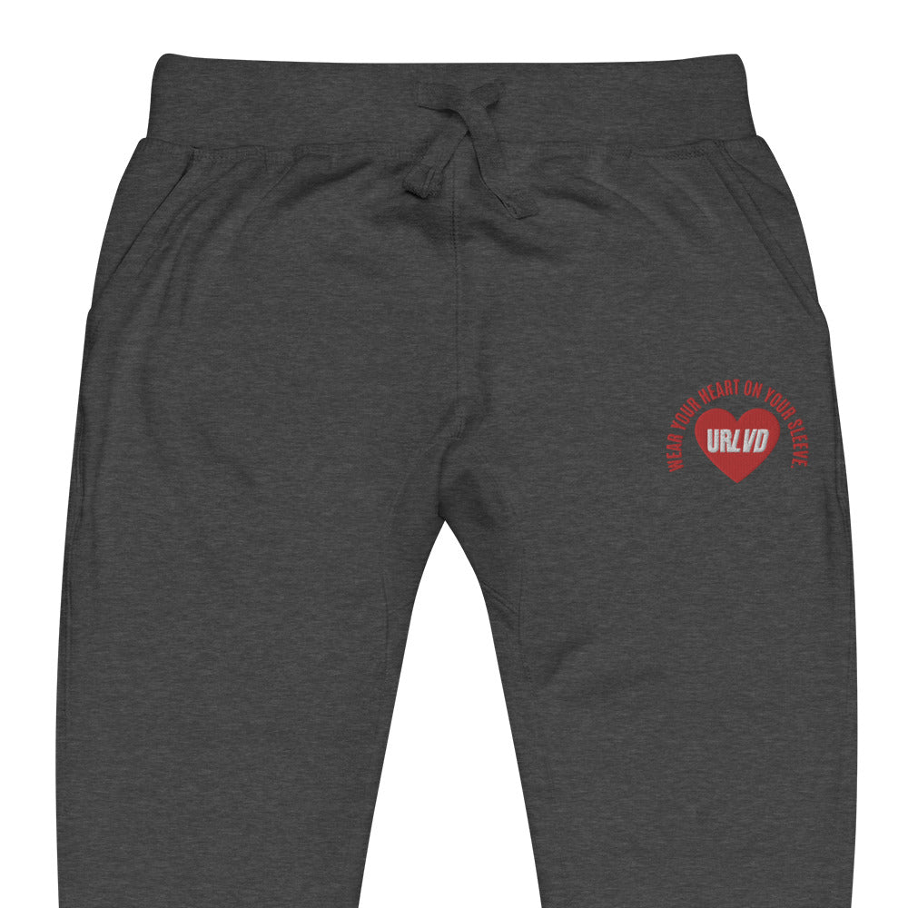 URLVD UNISEX “HEART ON SLEEVE” SWEATPANTS