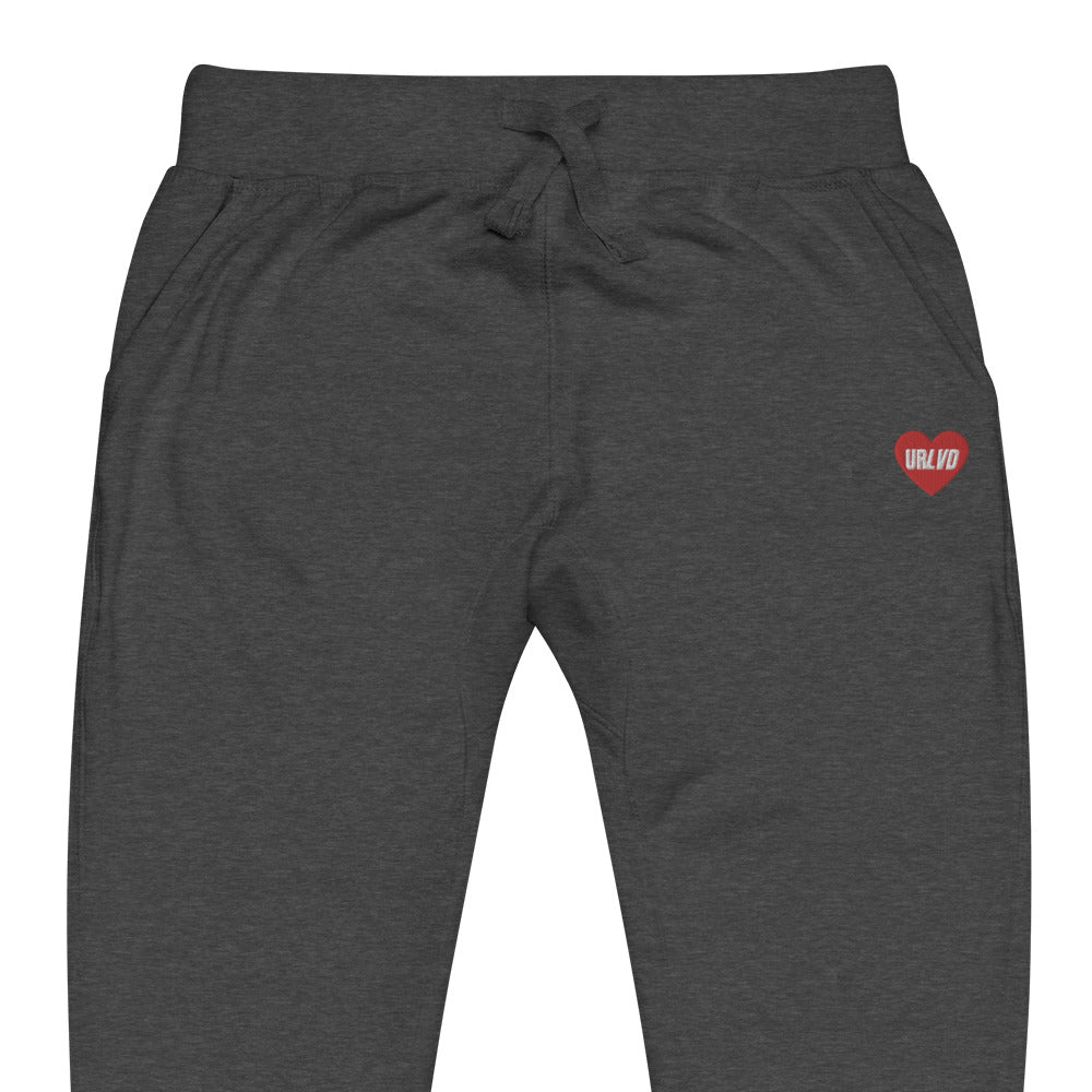 URLVD UNISEX “RED HEART” SWEATPANTS
