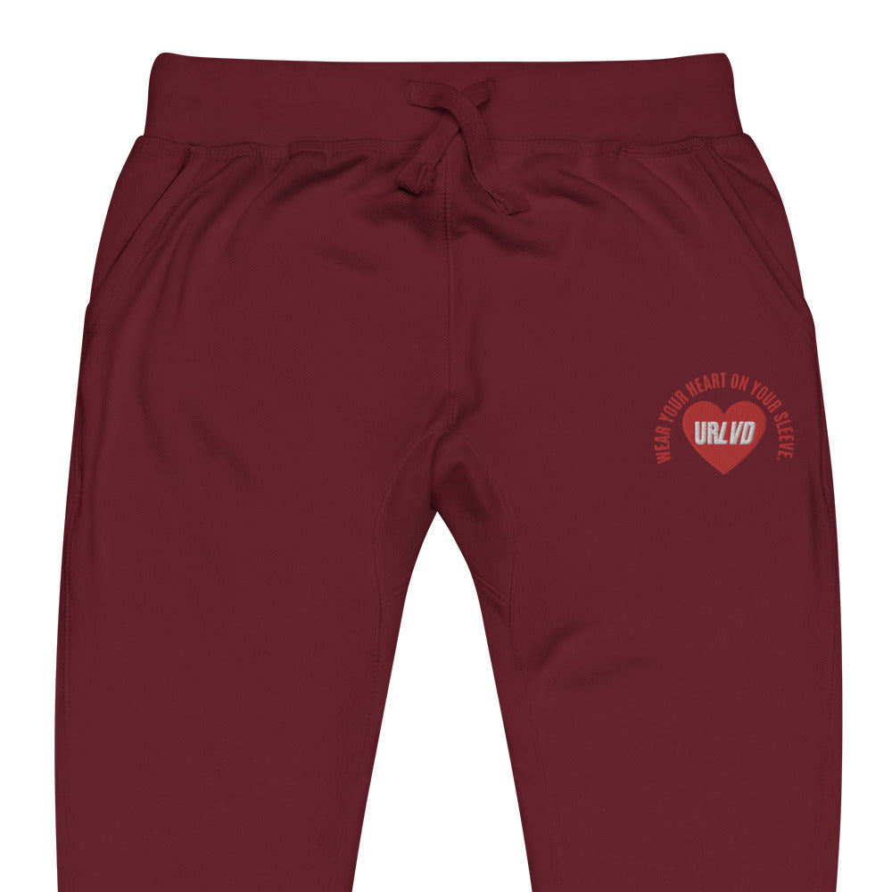 URLVD UNISEX “HEART ON SLEEVE” SWEATPANTS