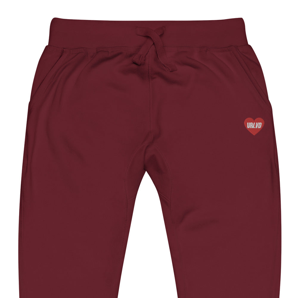 URLVD UNISEX “RED HEART” SWEATPANTS