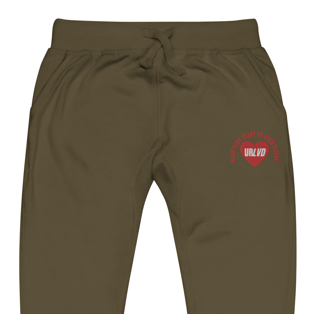URLVD UNISEX “HEART ON SLEEVE” SWEATPANTS