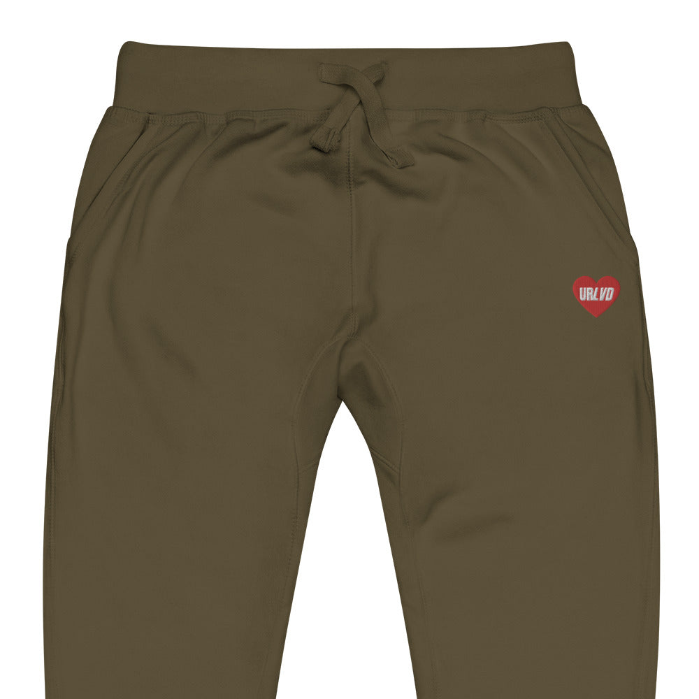 URLVD UNISEX “RED HEART” SWEATPANTS