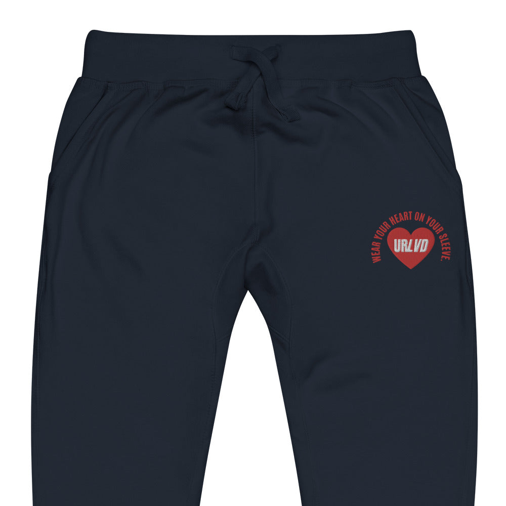 URLVD UNISEX “HEART ON SLEEVE” SWEATPANTS