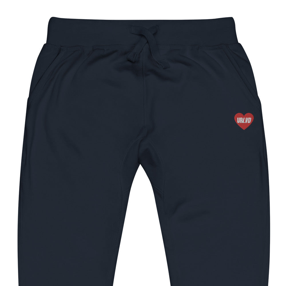 URLVD UNISEX “RED HEART” SWEATPANTS