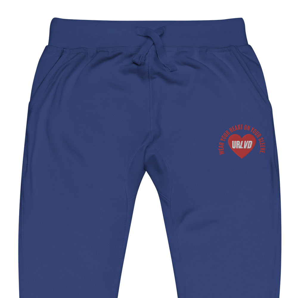 URLVD UNISEX “HEART ON SLEEVE” SWEATPANTS