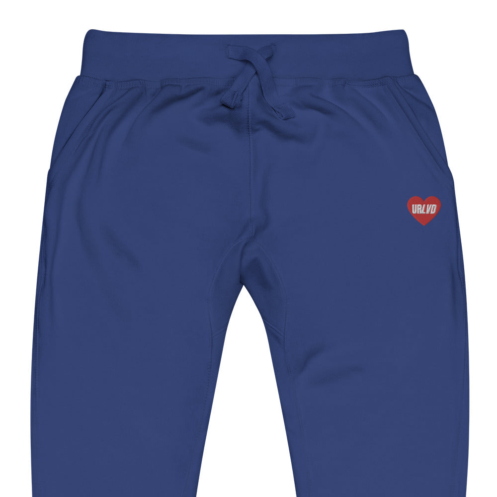 URLVD UNISEX “RED HEART” SWEATPANTS
