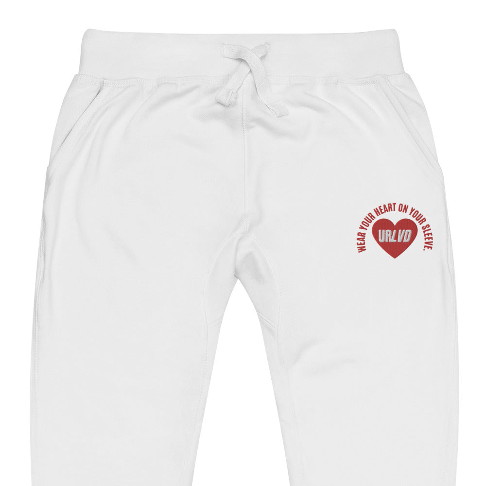 URLVD UNISEX “HEART ON SLEEVE” SWEATPANTS