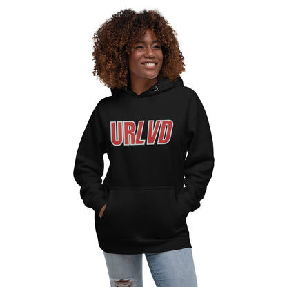 URLVD UNISEX “COLLEGIATE” HOODIE