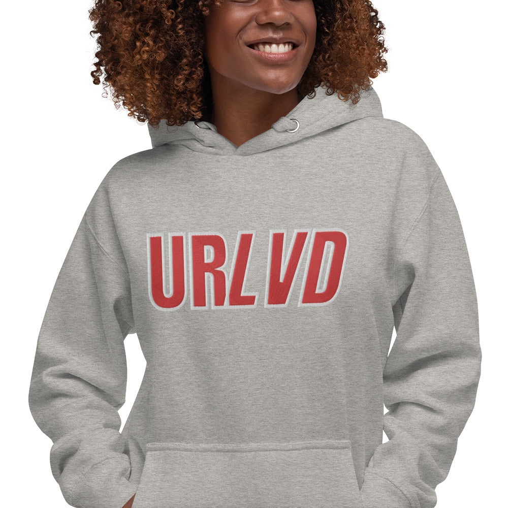 URLVD UNISEX “COLLEGIATE” HOODIE