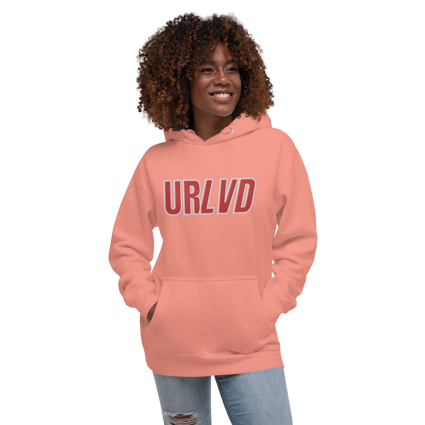 URLVD UNISEX “COLLEGIATE” HOODIE