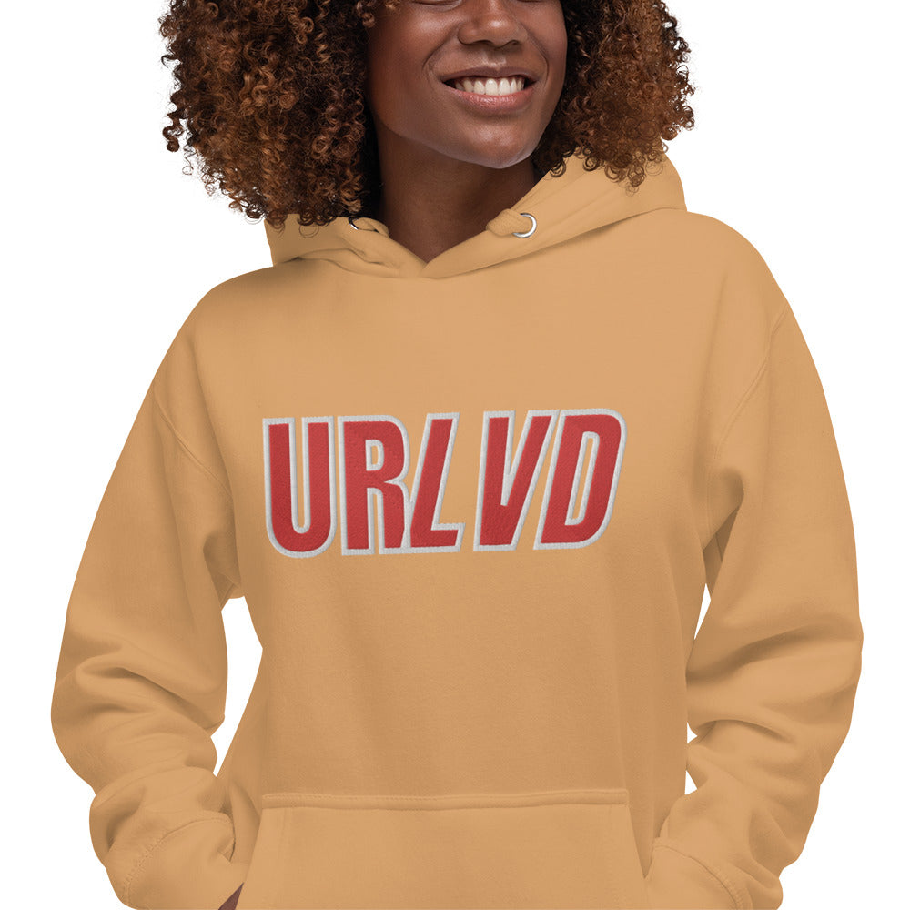 URLVD UNISEX “COLLEGIATE” HOODIE
