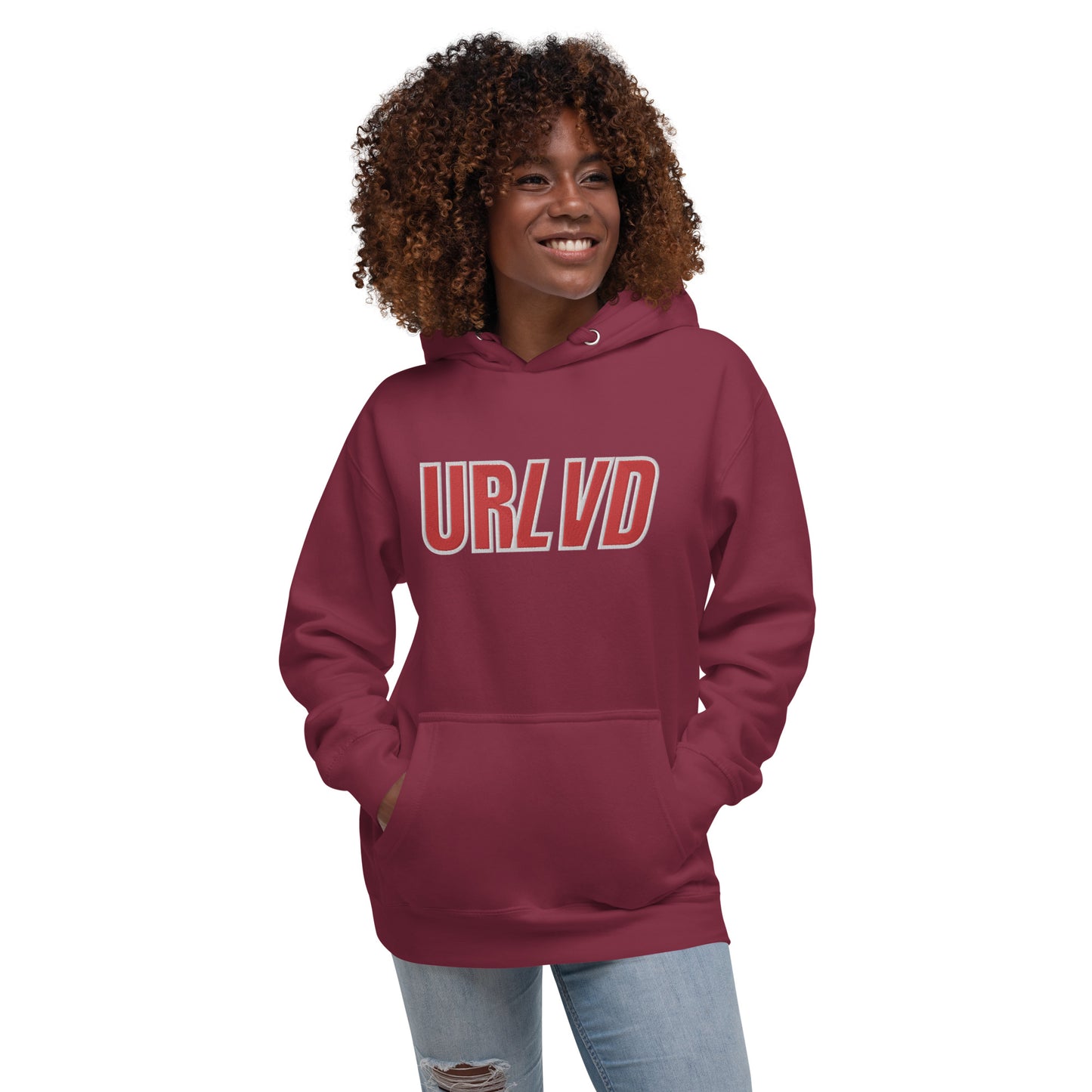 URLVD UNISEX “COLLEGIATE” HOODIE
